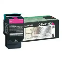 Material LEXMARK C544X1MG (0C544X1MG) TONER ORIGINAL MAGENTA 22544