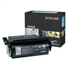 LEXMARK 12A5840 (12A5840) TONER ORIGINAL NEGRO 22616
