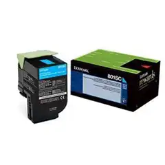 LEXMARK 80C2SC0 (80C2SC0/80C2SCE) TONER ORIGINAL CYAN 22752