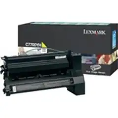 LEXMARK C7700YH (C7700YH) TONER ORIGINAL AMARILLO 22808