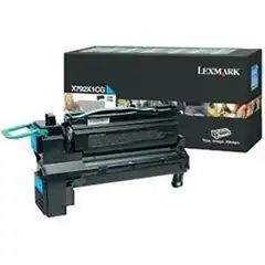 LEXMARK X792X1CG (X792X1CG) TONER ORIGINAL CYAN 22886