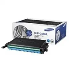 SAMSUNG CLP-610N/660N/660ND TONER CIAN, 2.000 PÁGINAS CLPC660A
