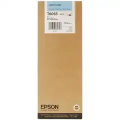 EPSON T6065 (C13T606500) TINTA ORIGINAL CYAN 25542