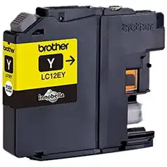 BROTHER LC12EY (LC12EY) TINTA ORIGINAL AMARILLO 26310