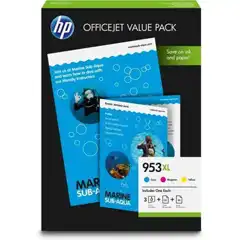HP TINTA C / M / Y- Nº 953XL (PACK 3 COLORES)