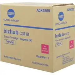 KONICA-MINOLTA TNP51 (A0X5355) TONER ORIGINAL MAGENTA 26564