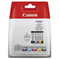CANON PGI570 + CLI571 (0372C004) TINTA ORIGINAL NEGRO 26572
