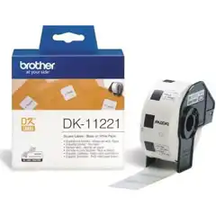BROTHER ETIQUETA PRECORTADA PAPEL 23X23MM 1000 ETIQUETAS