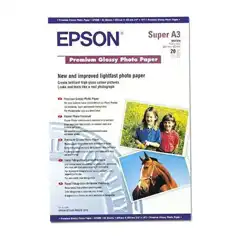 EPSON C13S041316 (C13S041316) Papel Fotográfico ORIGINAL NEGRO 26646