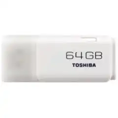 Material TOSHIBA USB DRIVE BLANCO 2.0 64GB MODELO HAYABUSA THN-U202W0640E4 TOSHIBA COD. EXA_26653 EAN 4047999400134