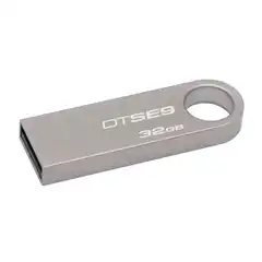 Material KINGSTON USB 2.0 MEMORIA FLASH DATA TRAVELER SE9 32GB COLOR PL
