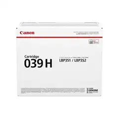 CANON 039H (0288C001) TONER ORIGINAL NEGRO 26999