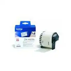 BROTHER CINTA DE PAPEL CONTINUO REMOVIBLE BLANCA, 62MM X 30,48M