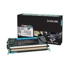 LEXMARK X748 (X748H3CG) TONER ORIGINAL CYAN 27272