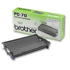 BROTHER PC70 (PC70) CONSUMIBLES PARA ROTULADORAS ORIGINAL NEGRO 27689