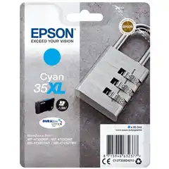 EPSON Nº 35XL (C13T35924010) TINTA ORIGINAL CYAN 27701