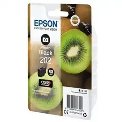 EPSON SINGLEPACK PHOTO BLACK 202 CLARIA PREMIUM INK CON RF