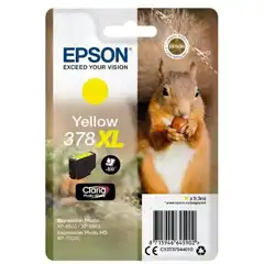 EPSON Nº378XL (C13T37944010) TINTA ORIGINAL AMARILLO 28169