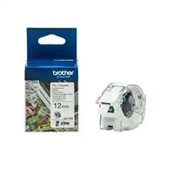 BROTHER ROLLO DE CINTA ADHESIVA ZERO INK PARA ETIQUETADORA VC500W CZ1002 12MMX5M. CZ1002 BROTHER COD. EXA_28899