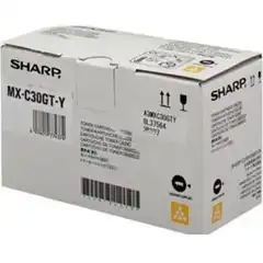 Material SHARP MXC30GTY (MX-C30GTY) TONER ORIGINAL AMARILLO 28961
