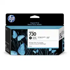 HP Nº 730 (P2V67A) TINTA ORIGINAL NEGRO 30014