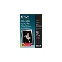 EPSON PAPEL ULTRA GLOSSY PHOTO 10X15CM (50 HOJAS) 300 GR. C13S041943BH EPSON COD. EXA_30200