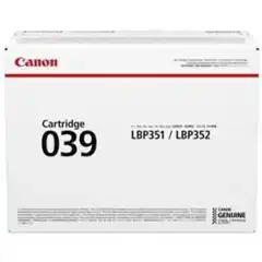 CANON 039 (0287C001) TONER ORIGINAL NEGRO 30864