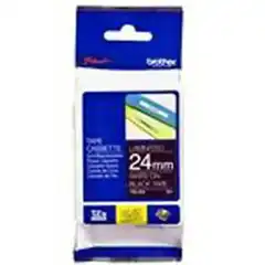 BROTHER CINTA ROTULADORA LAMINADA NEGRO SOBRE BLANCO 24MM TZE-355 BROTHER COD. EXA_31797