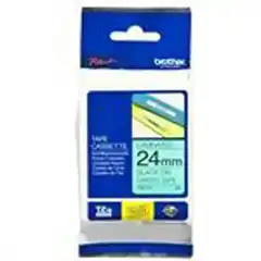 BROTHER CINTA ROTULADORA LAMINADA NEGRO SOBRE VERDE 24MMX8M TZE-751 BROTHER COD. EXA_33474