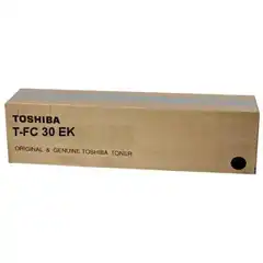 Material TOSHIBA T-FC30EK (6AJ00000205/6AJ00000282) TONER ORIGINAL NEGRO 33675