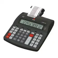 OLIVETTI CALCULADORA DE SOBREMESA IMPRESIÓN NEGRO SUMMA 303 DE 12 DIGITOS B4646000 OLIVETTI COD. EXA_33901 EAN 