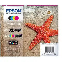 EPSON 603XL (C13T03A94010) TINTA ORIGINAL CUATRICOLOR 34529