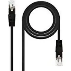 NANOCABLE CABLE RED LATIGUILLO GRIS RJ45 CAT.6 UTP DE 2M, AWG24 10.20.0402 NANOCABLE COD. EXA_34777 EAN 