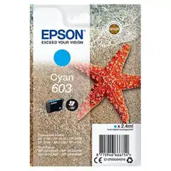 EPSON Nº 603 (C13T03U24010) TINTA ORIGINAL CYAN 35109