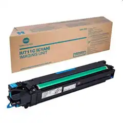 Material KONICA-MINOLTA IU-711C (A2X20KD) TAMBORES ORIGINAL CYAN 35187