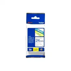 BROTHER CINTA ROTULADORA LAMINADA AZUL SOBRE BLANCO 24MMX8M Tze253 BROTHER COD. EXA_35506