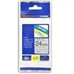 BROTHER CINTA METALIZADA NEGRO SOBRE TRANSPARENTE DE 24MMX8M TZE-M951 BROTHER COD. EXA_35641
