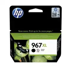 HP TINTA NEGRO OFFICEJET PRO 9020, 9022, 9023, 9025, 9026, 9028 - Nº 967XL 3JA31AE HP COD. EXA_35766
