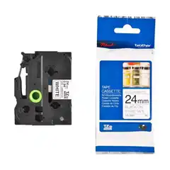 BROTHER CINTA NO LAMINADA NEGRO SOBRE BLANCO 24MMX8M TZE-N251 BROTHER COD. EXA_35833 EAN 4977766692618
