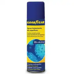 Material GOODYEAR SPRAY LIMPIADOR HIGIENIZANTE DE SUPERFICIES ALCOHOLICO 500ML