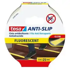 Material TESA CINTA ANTIDESLIZANTE ADHESIVA 5M X 25MM FLUORESCENTE AMARILLO