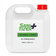 Material SANITIZER PLUS GEL HIDROALCOHOLICO HIGIENIZANTE GARRAFA 5L SP01011 36848