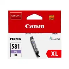 Material CANON CLI581XLPB (2053C001) TINTA ORIGINAL FOTO CYAN 37588
