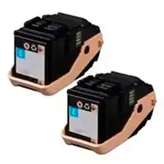 Material XEROX TONER CIAN PHASER 7100 - PACK 2 XEROX 106R02602