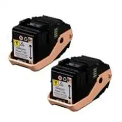 Material XEROX TONER AMARILLO PHASER 7100 - PACK 2 XEROX 106R02604