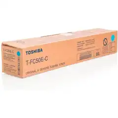 Material TOSHIBA T-FC50EC (6AJ00000301) TONER ORIGINAL CYAN 37712