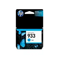 Material HP NÂº 933 (CN058AE) TINTA ORIGINAL CYAN 37808