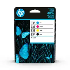 Material HP NÂº 934/935 (6ZC72AE) TINTA ORIGINAL CUATRICOLOR 37821