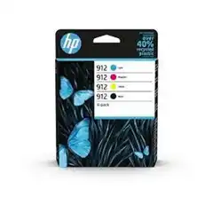 Material HP NÂº 912 (6ZC74AE) TINTA ORIGINAL CUATRICOLOR 37823