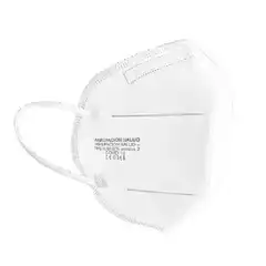 MASCARILLA FFP2 BLANCA FORMATO INDIVIDUAL CE 0161 CON CIP DE AJUSTE 39502